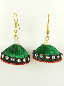 Silk Thread Earrings